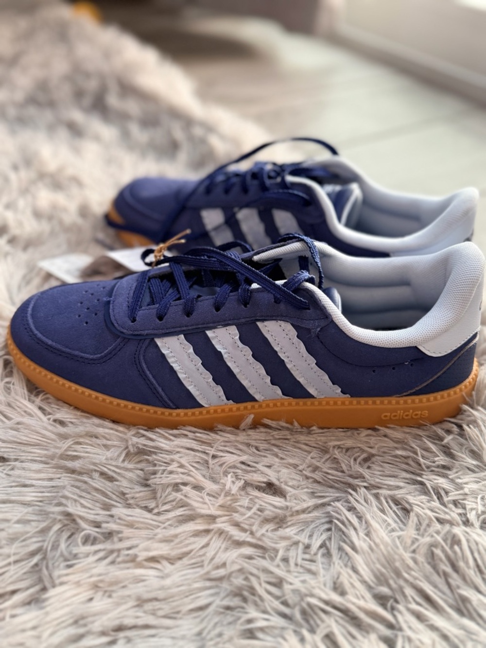 adidas women Cloudfoam Plus Sneaker in Blue Colorway - Picture 2 of 6
